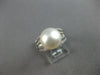 LARGE .33CT DIAMOND & AAA SOUTH SEA PEARL 18K WHITE GOLD MULTI ROW INFINITY RING