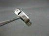 ESTATE WIDE .70CT DIAMOND 14KT WHITE GOLD PRINCESS CUT ETERNITY RING SHARP #2602