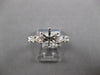 LARGE .79CT DIAMOND 18KT WHITE GOLD CLASSIC 6 PRONG SEMI MOUNT ENGAGEMENT RING