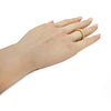 .96CT DIAMOND 18K YELLOW GOLD 3D 11 STONE SEMI ETERNITY WEDDING ANNIVERSARY RING
