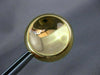 ESTATE EXTRA LARGE 18KT YELLOW GOLD 3D CLASSIC CIRCULAR ITALIAN CLIP ON EARRINGS