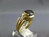 2.12CT DIAMOND & AAA IOLITE 14KT YELLOW GOLD 3D OVAL SEMI BEZEL ENGAGEMENT RING
