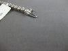 ESTATE 1.52CT DIAMOND 14KT WHITE GOLD 3D CLASSIC ROUND FUN TENNIS BRACELET