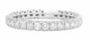 .40CT DIAMOND 14K WHITE GOLD 3D ROUND MULTI HEART SEMI ETERNITY ANNIVERSARY RING