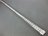 LARGE 5.79CT DIAMOND 18KT WHITE GOLD 3D CLASSIC SQUARE CHANNEL TENNIS BRACELET
