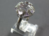 LARGE 7.89CT DIAMOND & AAA AMETHYST 14KT WHITE GOLD 3D MULTI HEART LOVE FUN RING