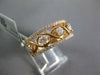 WIDE .68CT DIAMOND 18K ROSE GOLD 5 STONE INFINITY SEMI ETERNITY ANNIVERSARY RING