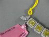 LARGE 1.86CT WHITE & FANCY YELLOW DIAMOND 18KT TWO TONE GOLD 3D TENNIS BRACELET