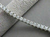 ANTIQUE 3.40CT DIAMOND 14K WHITE GOLD MODERN RECTANGLE BRACELET 7" F/G VVS #1495