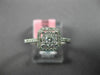 ESTATE .43CT DIAMOND 18KT WHITE GOLD 3D ROUND CLUSTER SQUARE HALO FUN RING