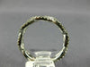 ESTATE .70CT DIAMOND 14KT WHITE GOLD INFINITY ETERNITY WEDDING ANNIVERSARY RING