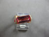 1.99CT DIAMOND & AAA PINK TOURMALINE & RUBY 14K ROSE GOLD SEMI BEZEL RING #28209