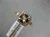 WIDE 1.48CT DIAMOND & AAA MORGANITE 14KT ROSE GOLD HALO FILIGREE ENGAGEMENT RING