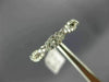 ESTATE .70CT DIAMOND 14KT WHITE GOLD INFINITY ETERNITY WEDDING ANNIVERSARY RING