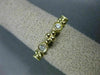 ESTATE .36CT DIAMOND 14K YELLOW GOLD 3D FLOWER FILIGREE WEDDING ANNIVERSARY RING