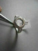 ESTATE .50CT DIAMOND 14KT WHITE GOLD FILIGREE BEZEL ENGAGEMENT RING G/VS