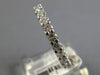 1.29CT DIAMOND 14K WHITE GOLD SHARED PRONG ETERNITY 3mm WEDDING ANNIVERSARY RING