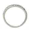 .32CT DIAMOND 18KT WHITE GOLD ROUND SHARED PRONG SEMI ETERNITY ANNIVERSARY RING