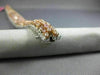 ESTATE LARGE 23.72CT WHITE & PINK DIAMOND 18KT WHITE & ROSE GOLD TENNIS BRACELET
