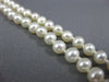 ESTATE AAA SOUTH SEA PEARL 14K WHITE GOLD 3D CLASSIC 5mm TWO ROW NECKLACE #21026