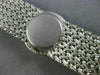 ANTIQUE LARGE 1.08CT OLD MINE DIAMOND 18KT WHITE GOLD SWISS LADIES WATCH #26262