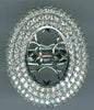 EXTRA LARGE 1.92CT DIAMOND 18KT WHITE GOLD 3D ROUND SEMI MOUNT ENGAGEMENT RING