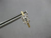 .50CT DIAMOND 18KT YELLOW GOLD 3D ROUND & BAGUETTE HUGGIE HOOP HANGING EARRINGS