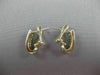ESTATE .90CT PRINCESS CUT DIAMOND 14K YELLOW GOLD HANGING CLIP ON EARRINGS 22501