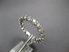 ESTATE 2.20CT DIAMOND 18KT WHITE GOLD CLASSIC ROUND ETERNITY ANNIVERSARY RING