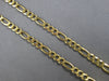ESTATE LARGE .40CT DIAMOND 14KT YELLOW GOLD 3D CRUCIFIX CROSS MENS NECKLACE