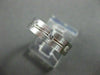 ESTATE WIDE .27CT DIAMOND 14K WHITE GOLD ETOILE ANNIVERSARY ETERNITY RING #15192