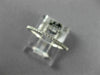 ESTATE .16CT DIAMOND 18KT WHITE GOLD 3D CLASSIC ROUND ETERNITY ANNIVERSARY RING