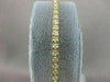 ESTATE 5.00CTW DIAMOND 14KT YELLOW GOLD LINE TENNIS BRACELET F/G VS 3MM #18411
