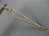 ESTATE LARGE 1.02CT DIAMOND 18KT ROSE GOLD ELONGATED TRIANGULAR HANGING EARRINGS