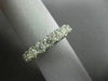 ESTATE LARGE 1.23CT DIAMOND 18KT WHITE GOLD COMFORT FIT WEDDING ANNIVERSARY RING