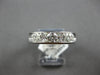 LARGE 1.45CT DIAMOND 14K WIHITE GOLD ROUND COMFORT FIT WEDDDING ANNIVERSARY RING