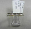 ANTIQUE DIAMOND 14KT BLACK & YELLOW GOLD WEDDING ANNIVERSARY RING SIMPLY AMAZING