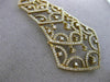 ESTATE LARGE 3.77CT DIAMOND 14KT YELLOW GOLD CHANDELIER FLOATING LARIAT NECKLACE