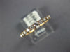 .44CT DIAMOND 18K ROSE GOLD ROUND 2mm SEMI ETERNITY SHARE PRONG ANNIVERSARY RING