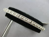 .80CT DIAMOND 14KT WHITE GOLD FILIGREE PAST PRESENT FUTURE FUN TENNIS BRACELET
