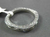 ANTIQUE 18KT WHITE GOLD CLASSIC FILIGREE MILGRAIN WEDDING ANNIVERSARY RING #1053