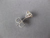 ESTATE 1.45CT DIAMOND 14K WHITE GOLD CLASSIC ROUND 4 PRONG MARTINI STUD EARRINGS