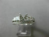 1.0CT ROUND & PRINCESS DIAMOND 14KT WHITE GOLD 3D SEMI MOUNT ENGAGEMENT RING SET