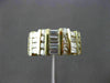 ESTATE WIDE 1.64CT DIAMOND 14KT YELLOW GOLD WEDDING ANNIVERSARY RING 9mm #11857