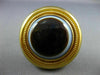 ESTATE EXTRA LARGE 14KT YELLOW GOLD EVIL EYE BARON ROTHSCHILD BROOCH PIN #26363