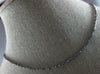 ESTATE 12.25CT BLACK DIAMOND 14KT WHITE GOLD 3D ETERNITY LOVE TENNIS NECKLACE