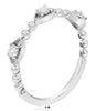 .20CT DIAMOND 14KT WHITE GOLD 3D 3 STONE MARQUISE SHAPE PAST PRESENT FUTURE RING
