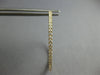 ESTATE LARGE .82CT DIAMOND 14KT YELLOW GOLD 3D INSIDE OUT HOOP HANGING EARRINGS
