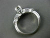 ESTATE EGL 2.24CT EMERALD CUT DIAMOND 18K W GOLD ENGAGEMENT RING I VS2 7X5 21171