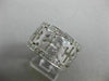 ESTATE LARGE .50CT DIAMOND 14K GOLD CLASSIC MATTE & SHINY OPEN FILIGREE FUN RING